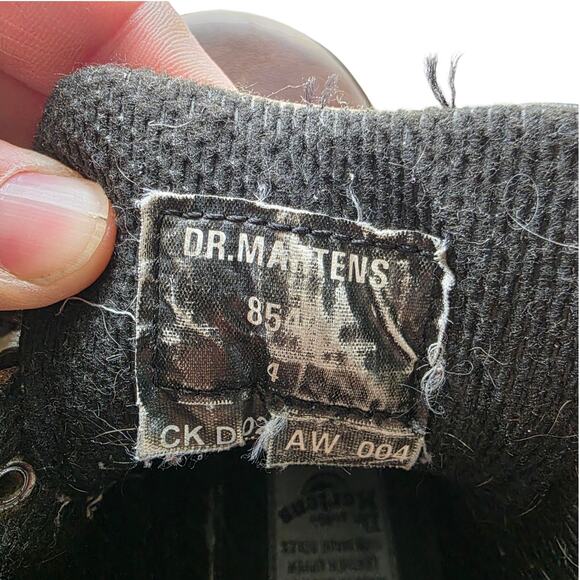 Dr. Martens 8542 Brown Leather Boots Made in England Chunky Workwear Gorpcore W6 - Picture 9 of 13